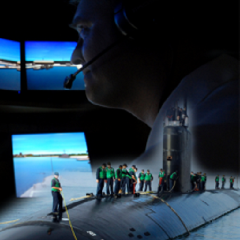 Adaptive Training for Submarine Navigation and Piloting